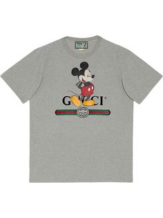 Gucci футболка с логотипом из коллаборации с Disney