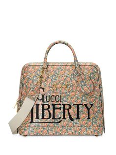Gucci дорожная сумка из коллаборации с Liberty