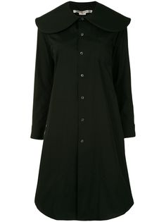 Comme Des Garçons платье-рубашка с объемным воротником