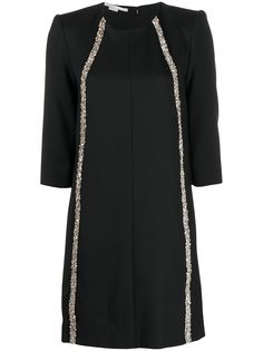Stella McCartney платье-трапеция с бисером