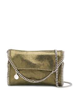 Stella McCartney сумка через плечо Falabella с эффектом металлик