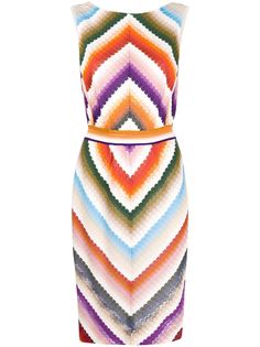 Missoni платье в полоску с поясом