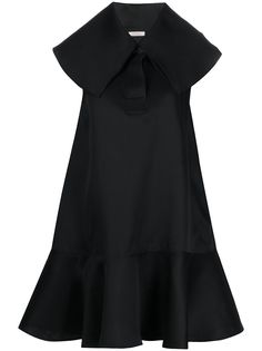 Nina Ricci платье с широким воротником