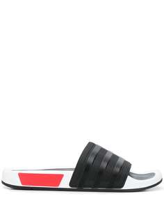 adidas шлепанцы в стиле колор-блок