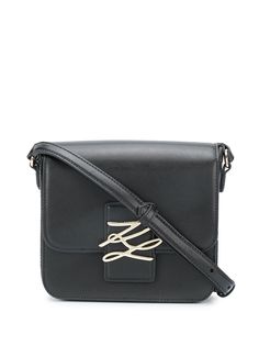 Karl Lagerfeld сумка через плечо Signature с логотипом