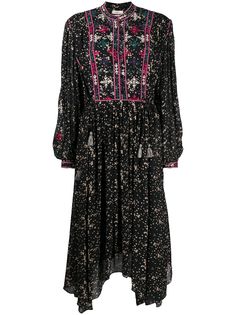 Isabel Marant Étoile расклешенное платье с цветочным принтом