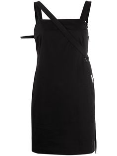 Helmut Lang платье мини асимметричного кроя