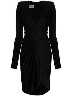 Alexandre Vauthier приталенное платье асимметричного кроя