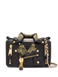 Moschino сумка на плечо в виде куртки
