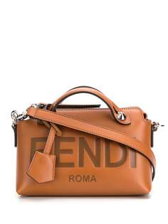 Fendi сумка через плечо с тисненым логотипом