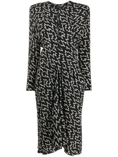 Isabel Marant короткое платье с принтом