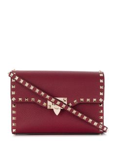 Valentino Garavani сумка через плечо Rockstud из зернистой кожи
