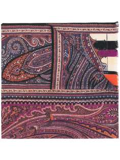 Etro шарф с узором пейсли