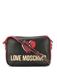 Love Moschino сумка через плечо с вышивкой