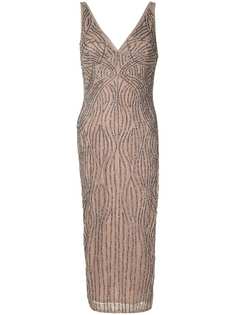 Rachel Gilbert платье Arna с бусинами