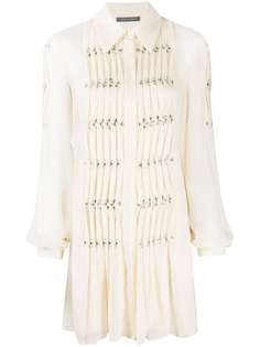 Alberta Ferretti декорированное платье