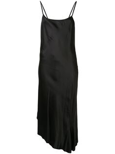 Ann Demeulemeester платье-комбинация асимметричного кроя