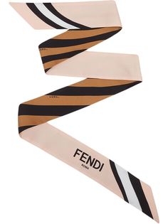 Fendi шарф Wrappy с логотипом
