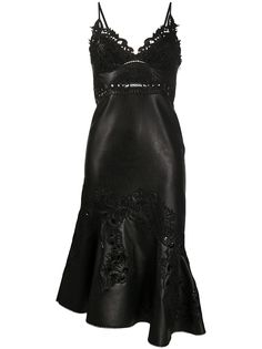 Ermanno Scervino платье из искусственной кожи с вырезами