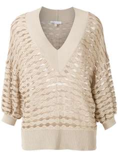 Nk трикотажная блузка с вышивкой НК