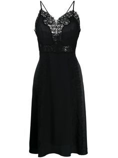 Alberta Ferretti платье с кружевом