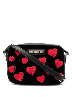 Love Moschino сумка через плечо с вышивкой