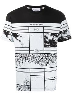 Stone Island футболка Mural Part 3