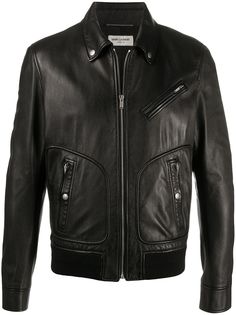 Saint Laurent куртка на молнии