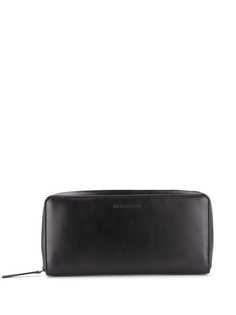 Ann Demeulemeester кошелек с круговой молнией и тисненым логотипом