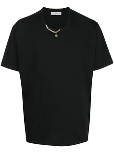 Givenchy футболка с цепочкой