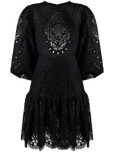 Borgo De Nor платье с открытой спиной и кружевом