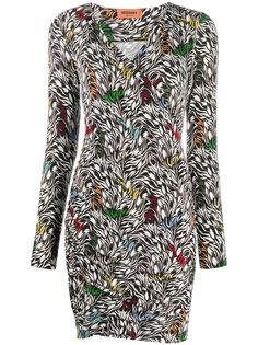 Missoni приталенное платье с цветочным узором