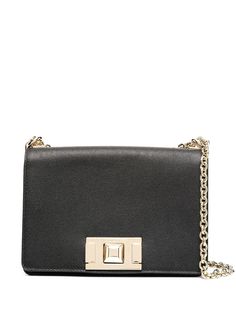 Furla сумка через плечо с металлическим логотипом