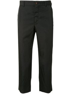 Comme Des Garçons Homme Plus укороченные брюки прямого кроя