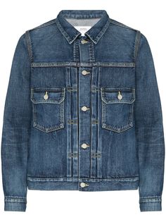 visvim джинсовая куртка Social Sculpture 1000