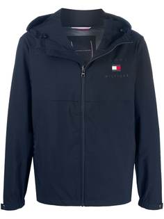 Tommy Hilfiger легкая куртка на молнии с капюшоном