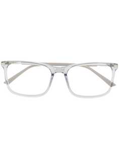 Calvin Klein очки в прозрачной оправе