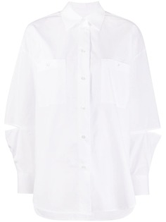 MSGM рубашка оверсайз