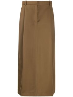 Nina Ricci юбка макси с завышенной талией