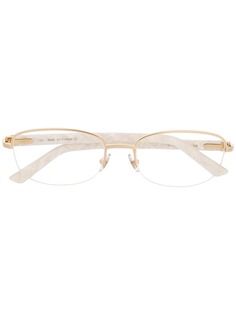 Cartier Eyewear очки в овальной оправе