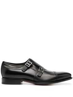 Santoni туфли с пряжками