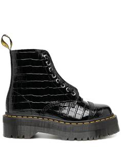 Dr. Martens ботинки Sinclair с тиснением под кожу крокодила