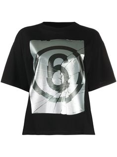 MM6 Maison Margiela футболка с принтом