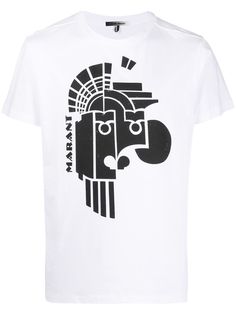 Isabel Marant футболка с графичным принтом