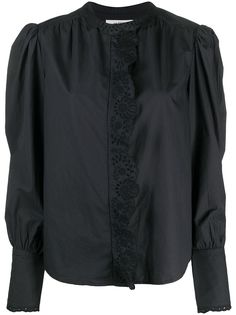 Isabel Marant Étoile рубашка Orlana с кружевом