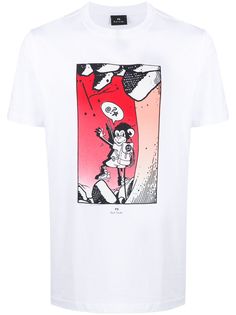 PS Paul Smith футболка с графичным принтом