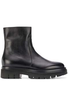 Santoni ботинки на массивной подошве