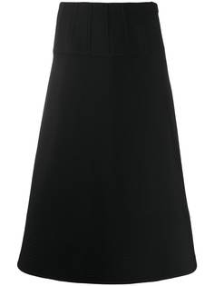 Valentino юбка А-силуэта с завышенной талией