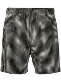 Homme Plissé Issey Miyake клетчатые шорты