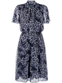 Lauren Ralph Lauren короткое платье с цветочным узором
